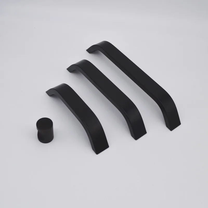 Modern Black Aluminum Cabinet Knobs and Handles Furniture Cabinet Handles Drawer Knob Kitchen Handle Cupboard Pulls
Modern Black Aluminum Cabinet Knobs and Handles Furniture Cabinet Handles Drawer Knob Kitchen Handle Cupboard Pulls