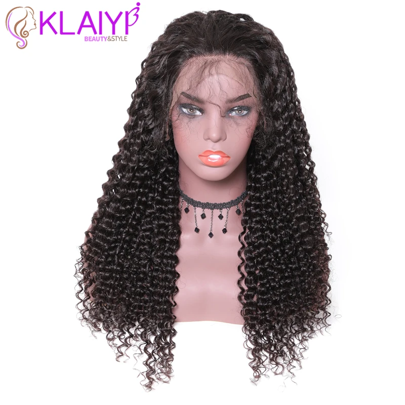 Klaiyi Hair Wig Series Brazilian Curly Wave Remy Hair Wig 10-24 Inch Front Lace Wigs 180% Density Human Hair Wig Natural Color
Klaiyi Hair Wig Series Brazilian Curly Wave Remy Hair Wig 10-24 Inch Front Lace Wigs 180% Density Human Hair Wig Natural Color
