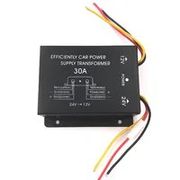 Car 30A 45A DC 24V to 12V Efficient Power Supply Transformer Electric Convertor Car Electronics Accessorie image