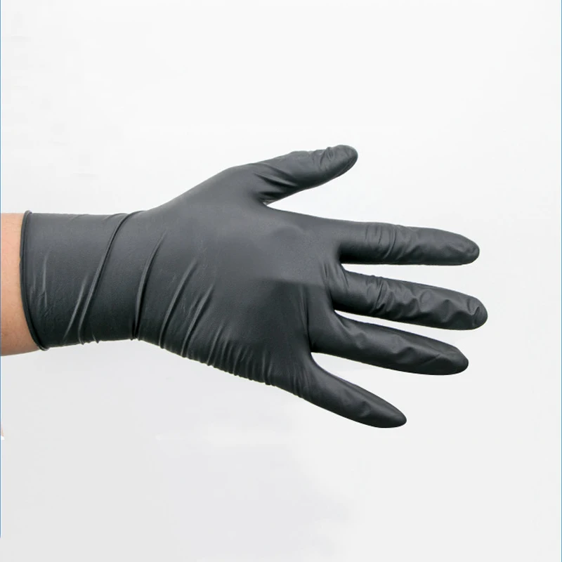 100 Pcs Disposable Hairdressing Glove Rubber Barber Haircut Glove