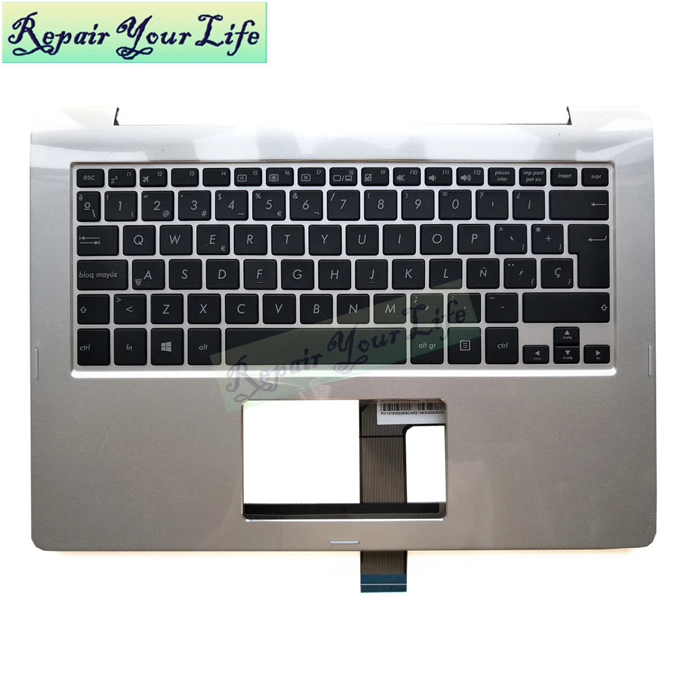 Repair You Life Spanish keyboard for Asus tp300 tp300ua SP teclado laptop keyboard black new C Cover Palmrest 90NB05Y1-R30530
Repair You Life Spanish keyboard for Asus tp300 tp300ua SP teclado laptop keyboard black new C Cover Palmrest 90NB05Y1-R30530