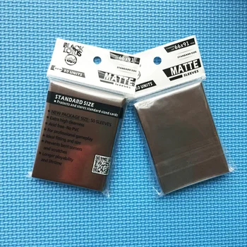 2 Bags/Lot Brown Cards Sleeve Matt Scrub Card Cover Black Lotus Card Protector Sleeves For TCG 66X91MM Shields MGT CARDS Sleeves
2 Bags/Lot Brown Cards Sleeve Matt Scrub Card Cover Black Lotus Card Protector Sleeves For TCG 66X91MM Shields MGT CARDS Sleeves