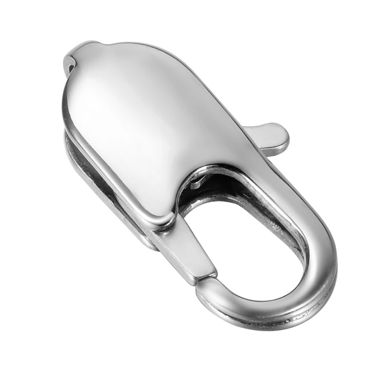 LASPERAL 5PCs Stainless Steel Lobster Clasps For Jewelry DIY Accessories For Jewelry High Quality DIY Hand Made Craft 16mm
LASPERAL 5PCs Stainless Steel Lobster Clasps For Jewelry DIY Accessories For Jewelry High Quality DIY Hand Made Craft 16mm