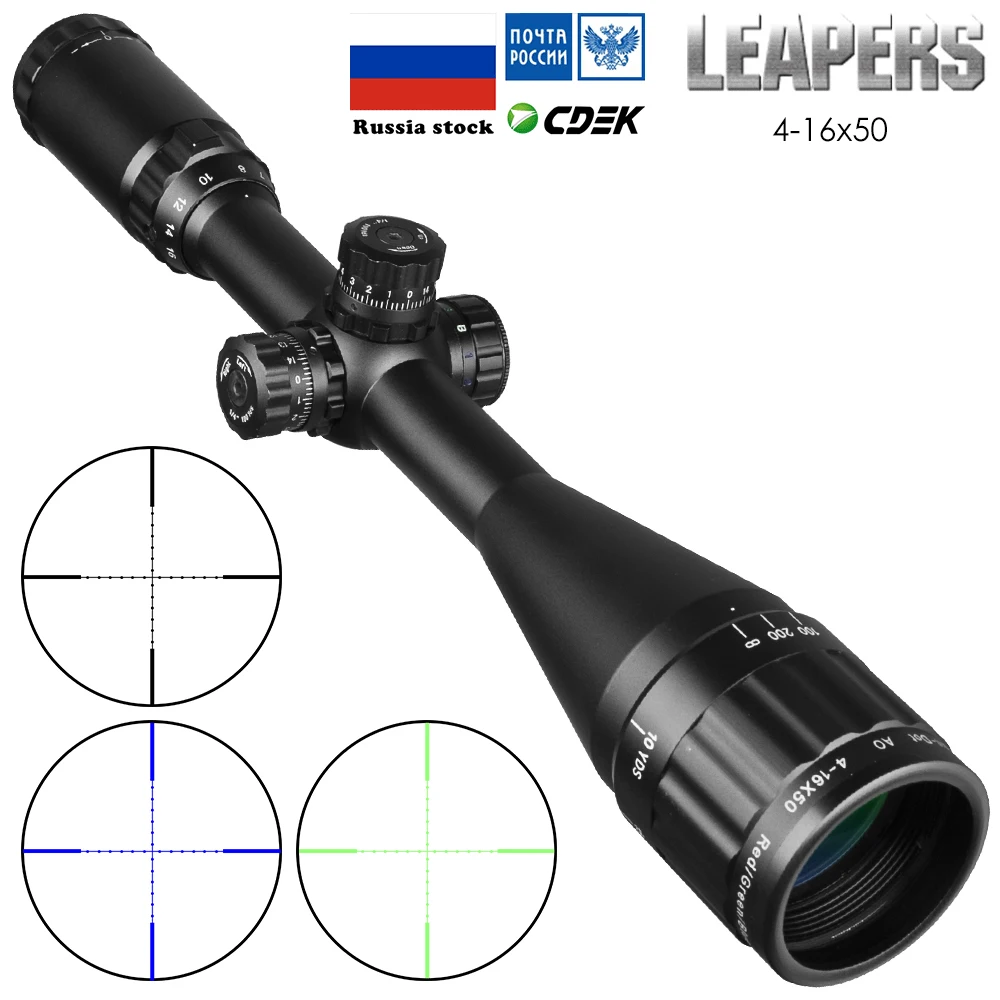 LEAPERS Hunting RifleScope Sniper 4-16X50 Full Size Tactical Optical Sight Illuminate Mil-Dot Locking Resetting Rifle Scope
LEAPERS Hunting RifleScope Sniper 4-16X50 Full Size Tactical Optical Sight Illuminate Mil-Dot Locking Resetting Rifle Scope