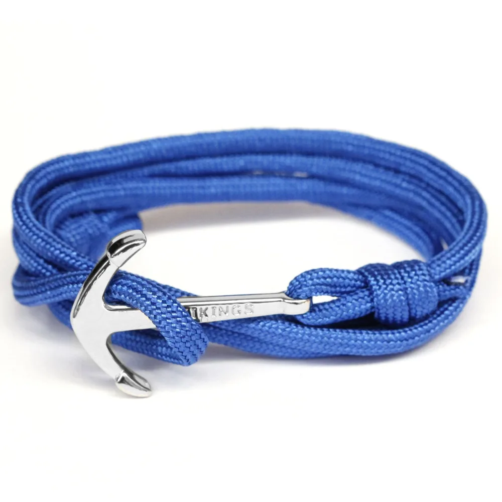 New Fashion Silver Color Anchor Bracelets Men Charm Survival Rope Chain Paracord Bracelet Male Wrap Metal Sport Hooks SL048
New Fashion Silver Color Anchor Bracelets Men Charm Survival Rope Chain Paracord Bracelet Male Wrap Metal Sport Hooks SL048