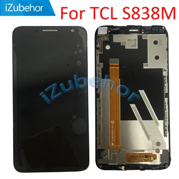 5.0 inch display screen For TCL S838M LCD+touch screen digitizer Assembly with frame black 720X1280 Pixels free shipping 
5.0 inch display screen For TCL S838M LCD+touch screen digitizer Assembly with frame black 720X1280 Pixels free shipping
