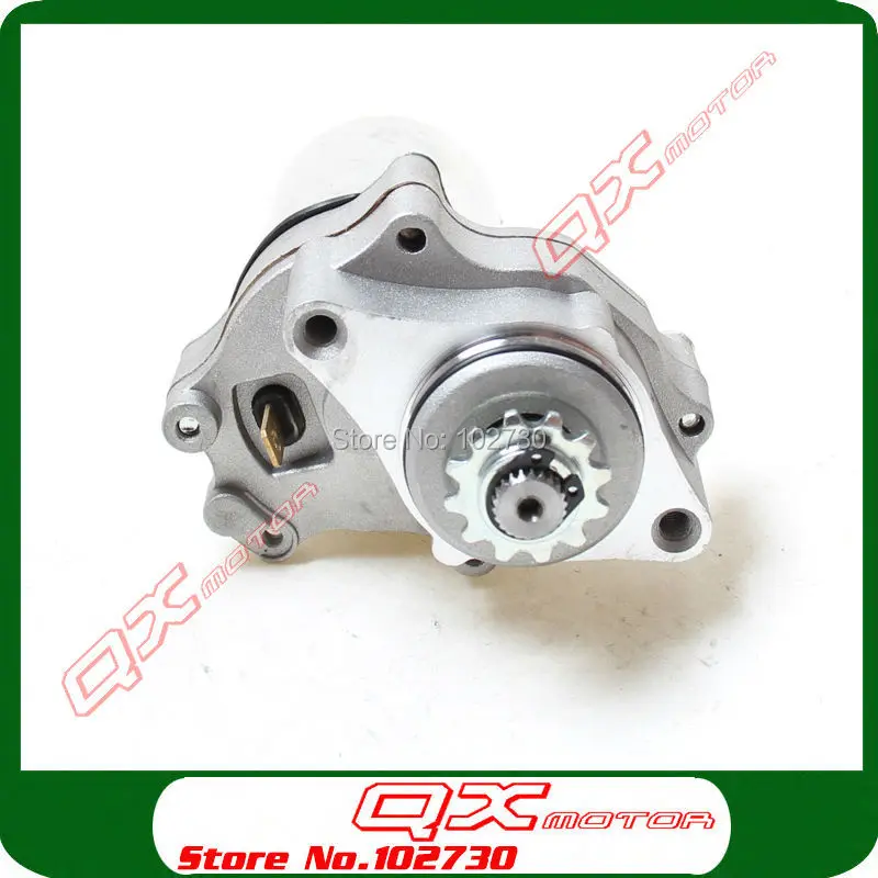 2 Bolt Lower Electric Starter Motor for 50cc 70cc 90cc 110cc 125cc Dirt Pit Bike Atv Quads Go Kart Buggy 4-Stroke Engine
2 Bolt Lower Electric Starter Motor for 50cc 70cc 90cc 110cc 125cc Dirt Pit Bike Atv Quads Go Kart Buggy 4-Stroke Engine