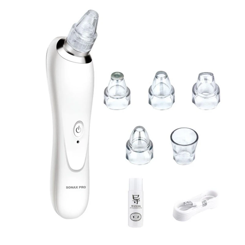 Sonax Pro Face Nose Acne Black Dot Pimple Blackhead Remover Electric Black Head Vacuum Cleaner Pore Blackhead Skin Care Tools
Sonax Pro Face Nose Acne Black Dot Pimple Blackhead Remover Electric Black Head Vacuum Cleaner Pore Blackhead Skin Care Tools
