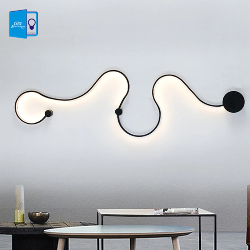 Modern Wall Lamps for bedroom study living balcony room Acrylic home deco in White black iron body sconce led lights Fixtures
Modern Wall Lamps for bedroom study living balcony room Acrylic home deco in White black iron body sconce led lights Fixtures