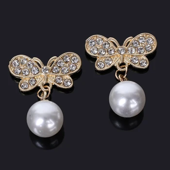 2019New 50Pcs Golden Butterfly Tassels Pearl Rhinestone Pendants/Buttons for Embellishment DIY hair accessoriess ZJ231
2019New 50Pcs Golden Butterfly Tassels Pearl Rhinestone Pendants/Buttons for Embellishment DIY hair accessoriess ZJ231