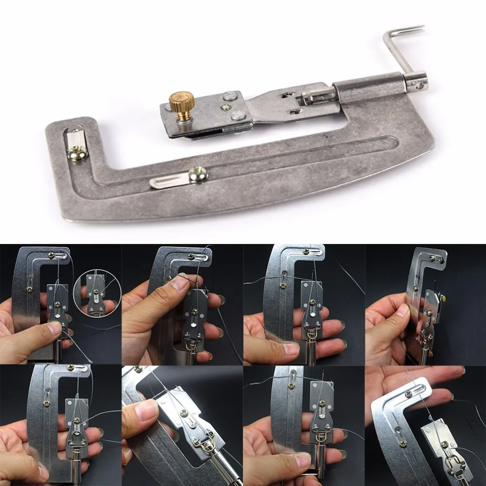 High Quality Stainless steel Semi Automatic Machine For Lure Fishing Hook Tier tie hook device Accessories Protable Fishing Tool
High Quality Stainless steel Semi Automatic Machine For Lure Fishing Hook Tier tie hook device Accessories Protable Fishing Tool