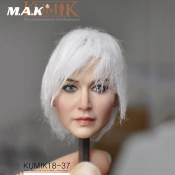 1/6 Kumik Female Head KM18-37 Female Paste Head Sculpt with Pale Hair Figure Model PVC for 12 inches Action Figure Body
1/6 Kumik Female Head KM18-37 Female Paste Head Sculpt with Pale Hair Figure Model PVC for 12 inches Action Figure Body