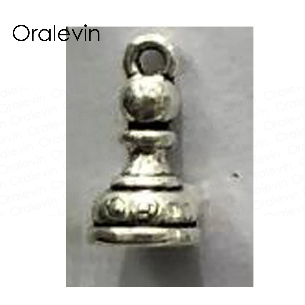 Chess Piece Charm Collection Antique Silver Tone Charms Pendants Jewelry DIY Making Handmade Crafts 30Pcs/Lot | Украшения и