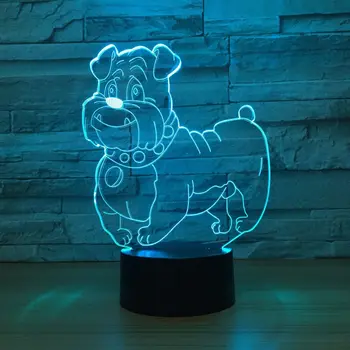 Cut Dog USB Powered 7 Colors Amazing Optical Illusion 3D LED Lamp Remote 3D Night Lamp Bedroom Light Kids Gifts
Cut Dog USB Powered 7 Colors Amazing Optical Illusion 3D LED Lamp Remote 3D Night Lamp Bedroom Light Kids Gifts