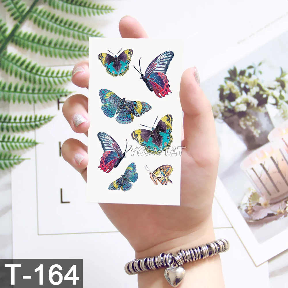 waterproof Temporary Tattoo Sticker Color Butterfly Adults Body Art Women translated tattoo flower tattoos flash tattoo for Men
waterproof Temporary Tattoo Sticker Color Butterfly Adults Body Art Women translated tattoo flower tattoos flash tattoo for Men