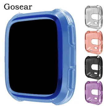 Gosear Translucent TPU Dust-proof Anti-scratch Smart Watch Protector Protective Case Cover Shell For Fitbit Versa Fit Bit Gadget
Gosear Translucent TPU Dust-proof Anti-scratch Smart Watch Protector Protective Case Cover Shell For Fitbit Versa Fit Bit Gadget