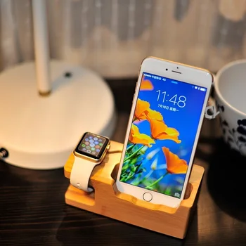 15W 3A 3-Port USB Charger for Apple Watch & IPhone 7 8 X Desktop Bamboo Wood Charging Station for Iwatch & Other Smartphone
15W 3A 3-Port USB Charger for Apple Watch & IPhone 7 8 X Desktop Bamboo Wood Charging Station for Iwatch & Other Smartphone