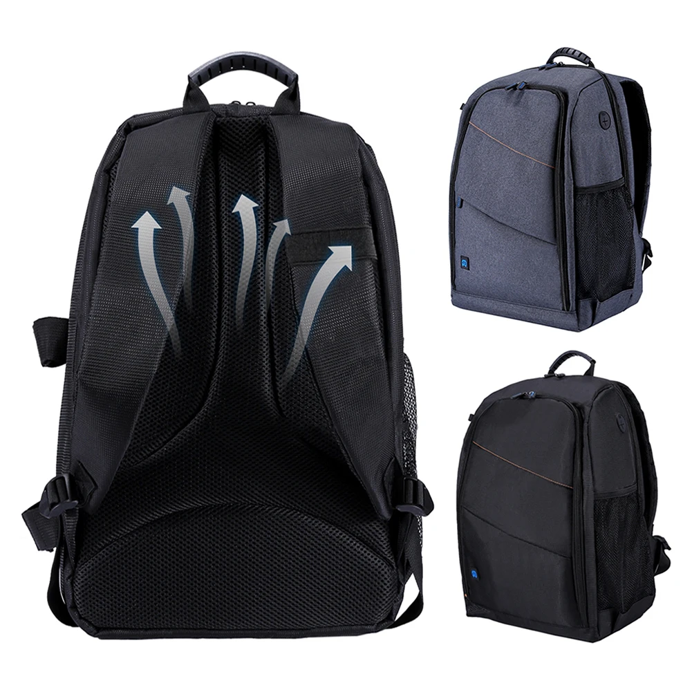 PULUZ Men/Women Black/Grey Polyester Waterproof DSLR Backpack Camera Video Bag SLR Tripod Case Travel Bags For Photographer
PULUZ Men/Women Black/Grey Polyester Waterproof DSLR Backpack Camera Video Bag SLR Tripod Case Travel Bags For Photographer
