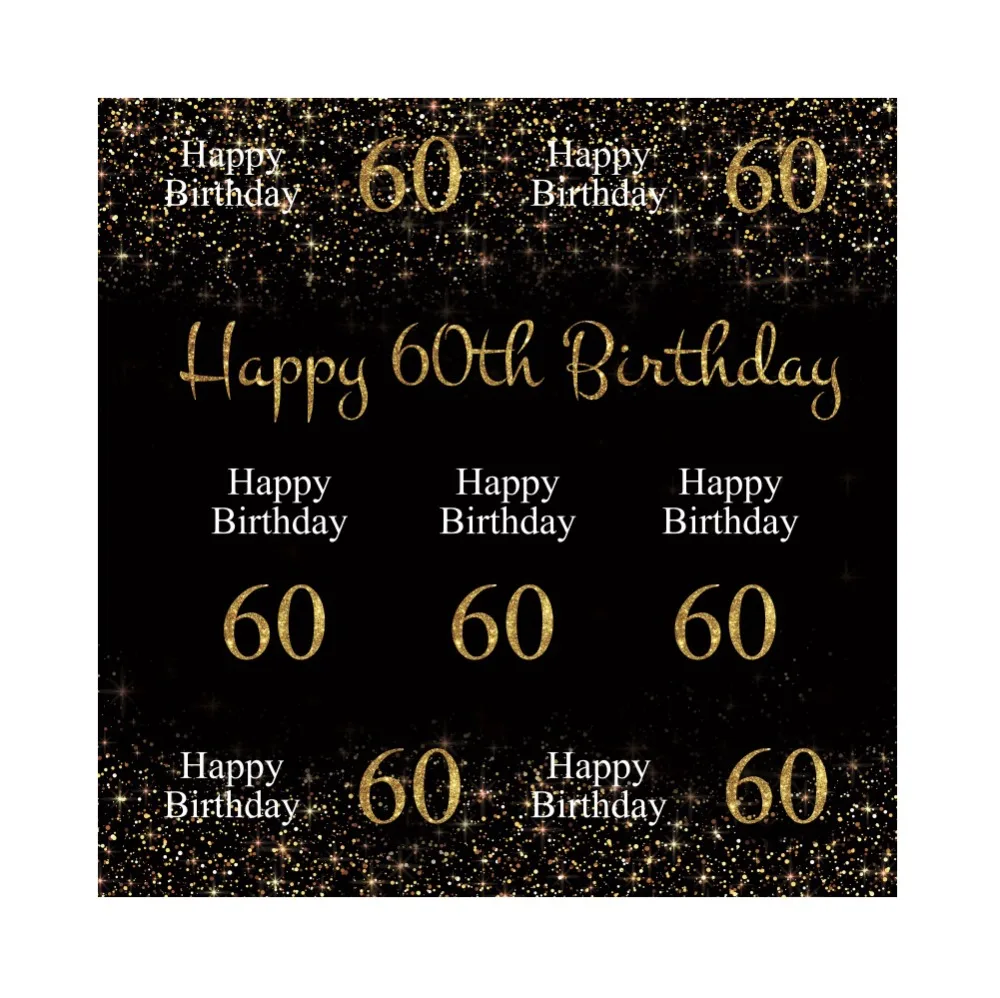 Laeacco Happy 60th Birthday Chalkboard Starry Celebration Portrait Scene Photo Background Photographic Backdrop For Photo Studio
Laeacco Happy 60th Birthday Chalkboard Starry Celebration Portrait Scene Photo Background Photographic Backdrop For Photo Studio