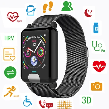 ECG smart bracelet activity fitness tracker GPS watch blood pressure monitor band Wristband health with intelligent measurement
ECG smart bracelet activity fitness tracker GPS watch blood pressure monitor band Wristband health with intelligent measurement