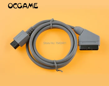 OCGAME High quality 1.8m RGB Scart Cable HD HDTV AV Cord Cable For Wii WII NTSC console
OCGAME High quality 1.8m RGB Scart Cable HD HDTV AV Cord Cable For Wii WII NTSC console