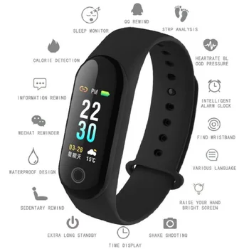 New Sports Smart Wristband Heart Rate Blood Pressure Tracker Smart Bracelet Watch Pedometer Monitoring Activity Message Reminde
New Sports Smart Wristband Heart Rate Blood Pressure Tracker Smart Bracelet Watch Pedometer Monitoring Activity Message Reminde