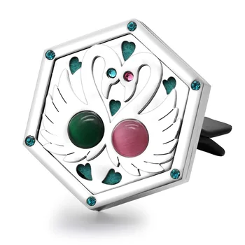 Air Freshener Magnet Diffuser Vent Clip 316L Stainless Steel Hexagon Lover's Gift Aromatherapy Locket Essential Oil Car Diffuser
Air Freshener Magnet Diffuser Vent Clip 316L Stainless Steel Hexagon Lover's Gift Aromatherapy Locket Essential Oil Car Diffuser