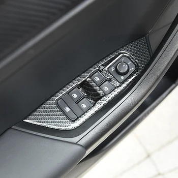 Fit For Skoda Kodiaq 2017 2018 ABS Carbon fibre Door Window glass Lift Control Switch Panel Cover Trim car styling accessories
Fit For Skoda Kodiaq 2017 2018 ABS Carbon fibre Door Window glass Lift Control Switch Panel Cover Trim car styling accessories