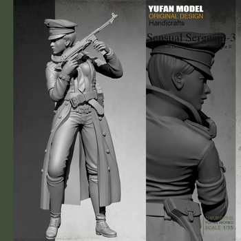 YuFan Model and sail original 1/35 World War II female officer 2 Resin soldier YFWW-2005 KNL Hobby
YuFan Model and sail original 1/35 World War II female officer 2 Resin soldier YFWW-2005 KNL Hobby