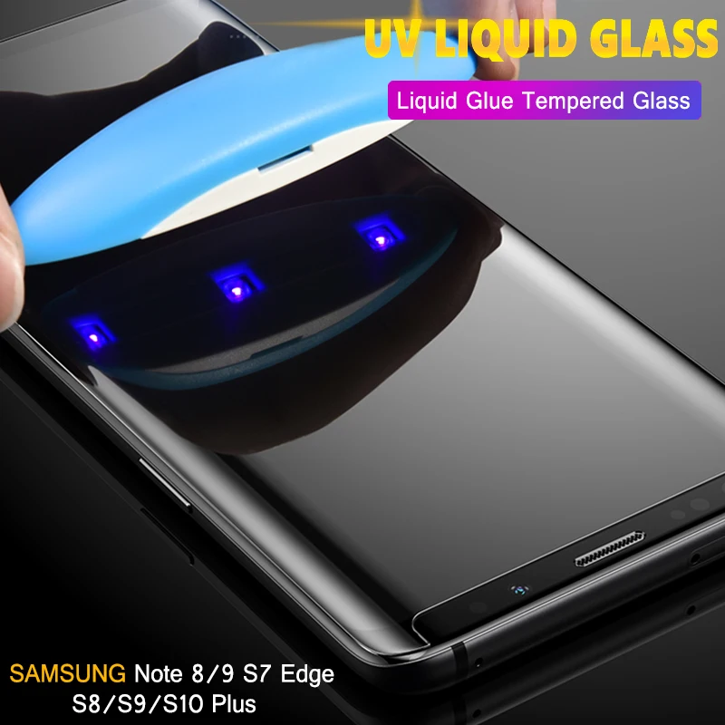 UV Screen Protector for Samsung S10 Note 10 Plus Screen fingerprint unlock Tempered Glass film For Galaxy S8 S9 Note 8 9 Glass
UV Screen Protector for Samsung S10 Note 10 Plus Screen fingerprint unlock Tempered Glass film For Galaxy S8 S9 Note 8 9 Glass