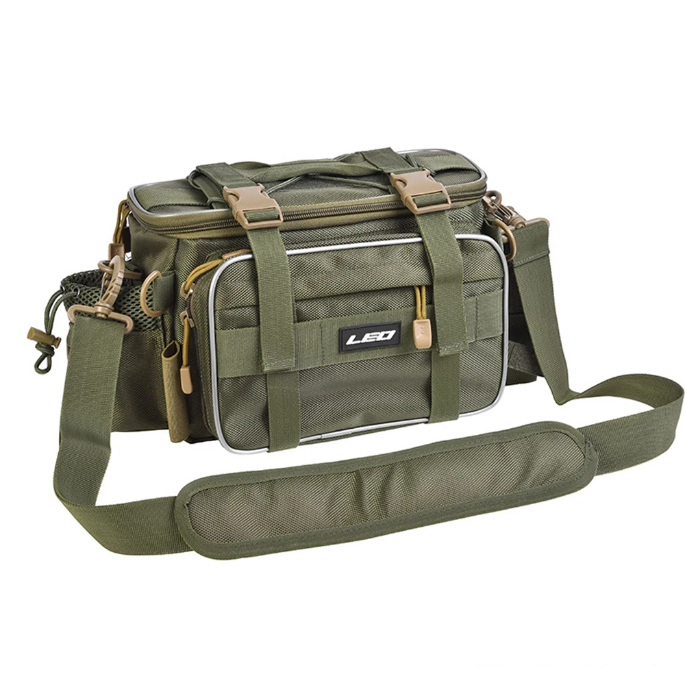 Outdoor Multifunctional Lure Fishing Bag Waterproof Waist Shoulder Bag Reel Lure gear Storage Bag Fishing Tackle pack Pesca
Outdoor Multifunctional Lure Fishing Bag Waterproof Waist Shoulder Bag Reel Lure gear Storage Bag Fishing Tackle pack Pesca