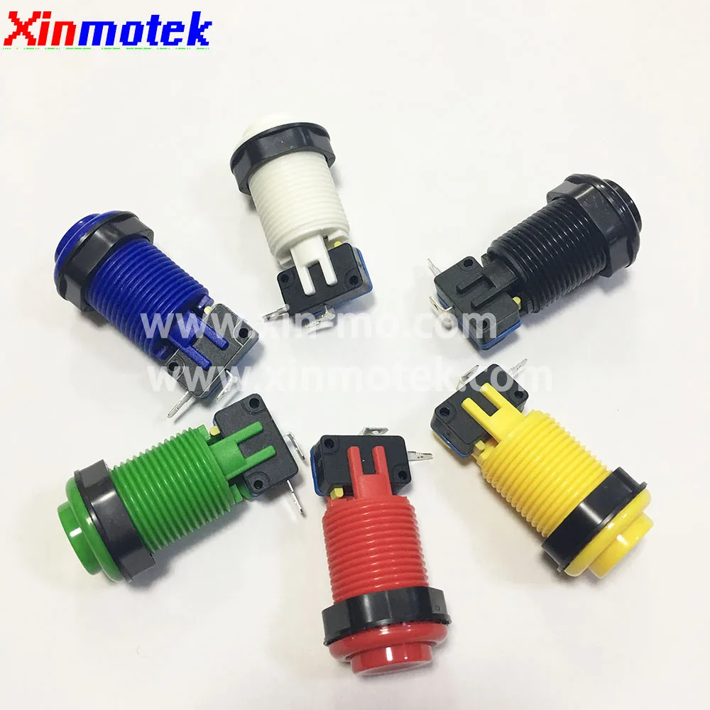 10PCS of American Style Push Button /HAPP Push Button / Arcade Game Machine Accessories / JAMMA MAME
10PCS of American Style Push Button /HAPP Push Button / Arcade Game Machine Accessories / JAMMA MAME
