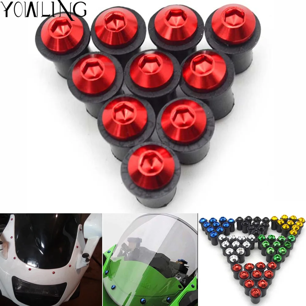 Motorcycle accessories custom fairing screw bolt windscreen screw for Honda Yamaha Kawasaki Suzuki BMW Ducati Triumph
Motorcycle accessories custom fairing screw bolt windscreen screw for Honda Yamaha Kawasaki Suzuki BMW Ducati Triumph