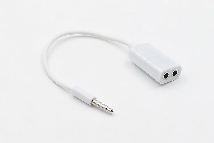 Teaboory good quality white fashion 3.5mm aux audio cable for computers cars phones and speakers with two holes
Teaboory good quality white fashion 3.5mm aux audio cable for computers cars phones and speakers with two holes