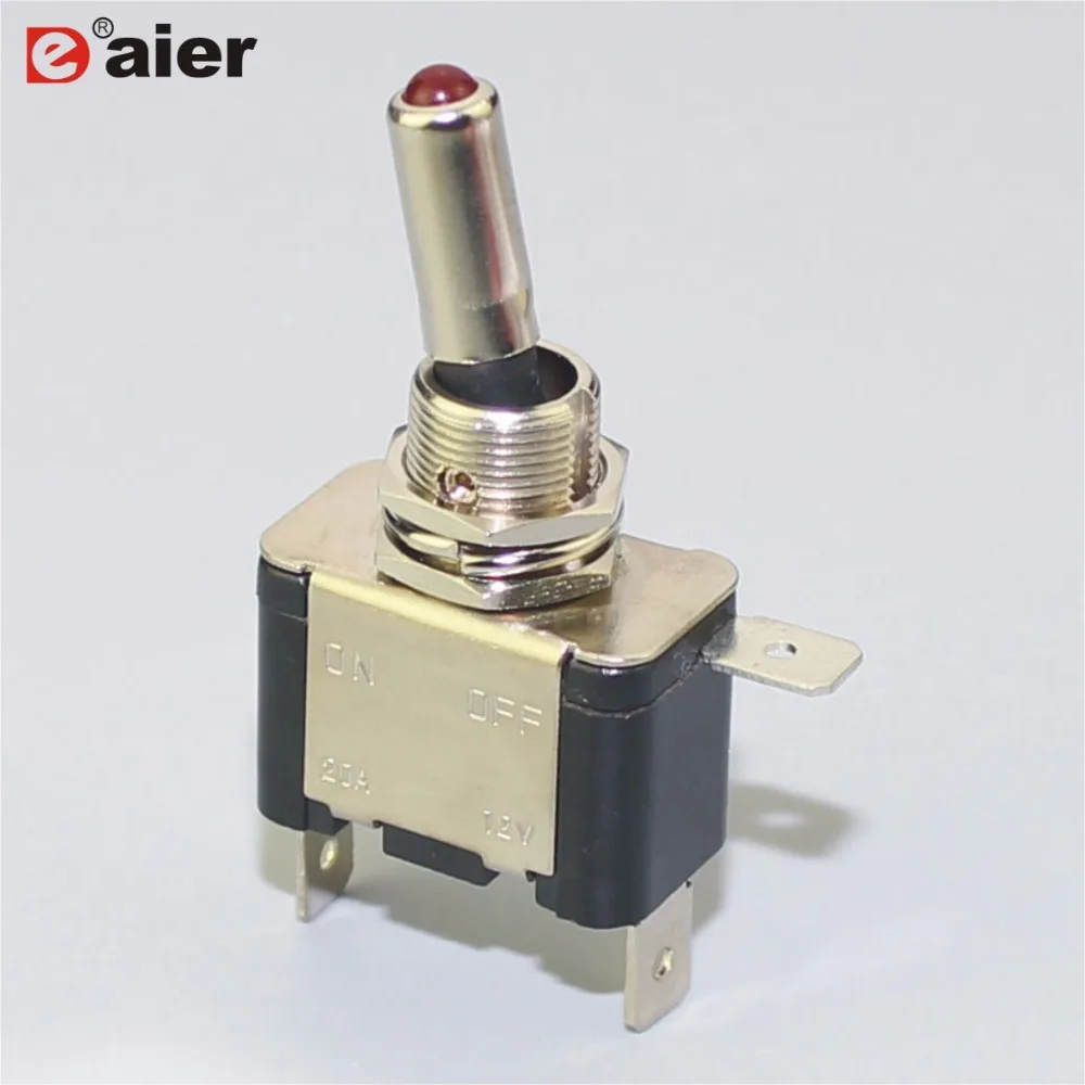 5PCS 12VDC 25A Toggle Switch Car Auto LED Light Racing SPST Rocker Boat Truck Switches Control ON/OFF 3PIN
5PCS 12VDC 25A Toggle Switch Car Auto LED Light Racing SPST Rocker Boat Truck Switches Control ON/OFF 3PIN