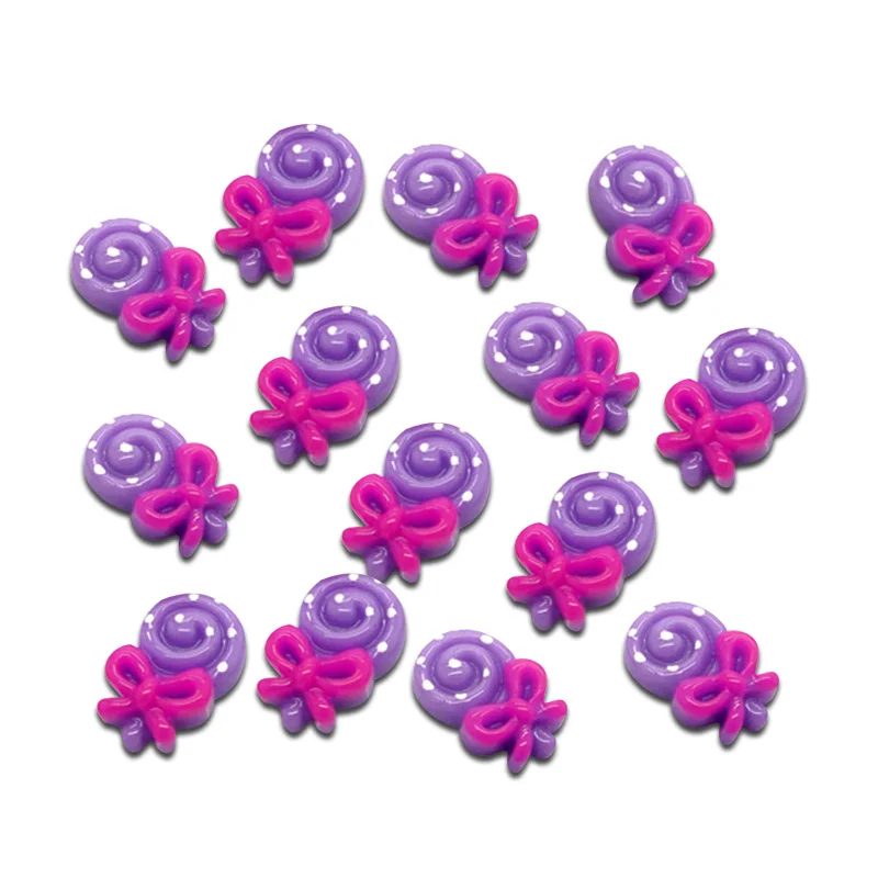 50Pcs Purple Lollipop Fuschia Bow Decoration Crafts Bead Frame Flatback Cabochon Scrapbook Kawaii DIY Embellishments Accessories
50Pcs Purple Lollipop Fuschia Bow Decoration Crafts Bead Frame Flatback Cabochon Scrapbook Kawaii DIY Embellishments Accessories