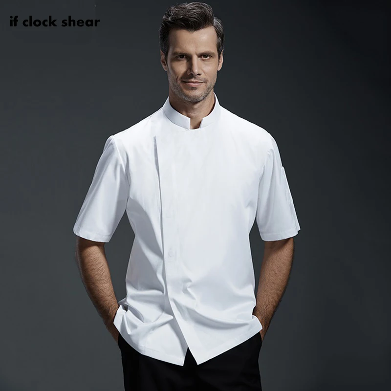 2019 New short Sleeve Chef Jacket Breathable Coffee Bar Chef Uniform For Man hotel uniform chef jacket shirt men chef mixcubic
2019 New short Sleeve Chef Jacket Breathable Coffee Bar Chef Uniform For Man hotel uniform chef jacket shirt men chef mixcubic