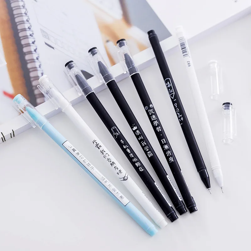 5 Pcs/Lot 0.5mm Creative Black Ink Pen Funny Chinese Characters Gel Pen For Kids Novelty Item Korean Stationery Free Shipping
5 Pcs/Lot 0.5mm Creative Black Ink Pen Funny Chinese Characters Gel Pen For Kids Novelty Item Korean Stationery Free Shipping