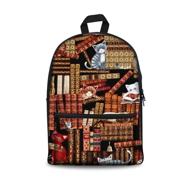 THIKIN Libary Book Pattern School Bagpacks for Teenagers Girls Student Backpack Lightweight Women Satchel Casual Shoulder Bags
THIKIN Libary Book Pattern School Bagpacks for Teenagers Girls Student Backpack Lightweight Women Satchel Casual Shoulder Bags