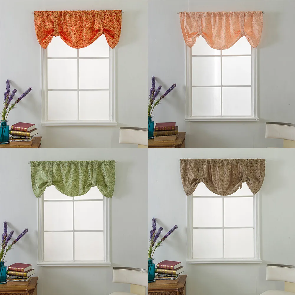 Valance Curtains Extra Wide and Short Window Treatment Kitchen Living Bathroom bay window curtain living room bed kids room 10*
Valance Curtains Extra Wide and Short Window Treatment Kitchen Living Bathroom bay window curtain living room bed kids room 10*