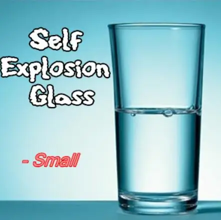 5pcs Self Explosion Glass (Small,H10.5cm*Dia6.7cm) Magic Tricks For Professional Magician Glass Breaking Trick Stage Mentalism
5pcs Self Explosion Glass (Small,H10.5cm*Dia6.7cm) Magic Tricks For Professional Magician Glass Breaking Trick Stage Mentalism