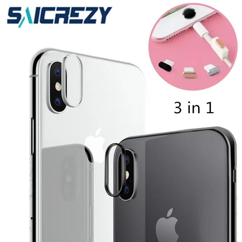 3 in 1 Rear Camera Guard Circle Metal Lens Protector Case Ring Bumper for iphone X lens Ring + Dustproof plug + With Card Pocket
3 in 1 Rear Camera Guard Circle Metal Lens Protector Case Ring Bumper for iphone X lens Ring + Dustproof plug + With Card Pocket
