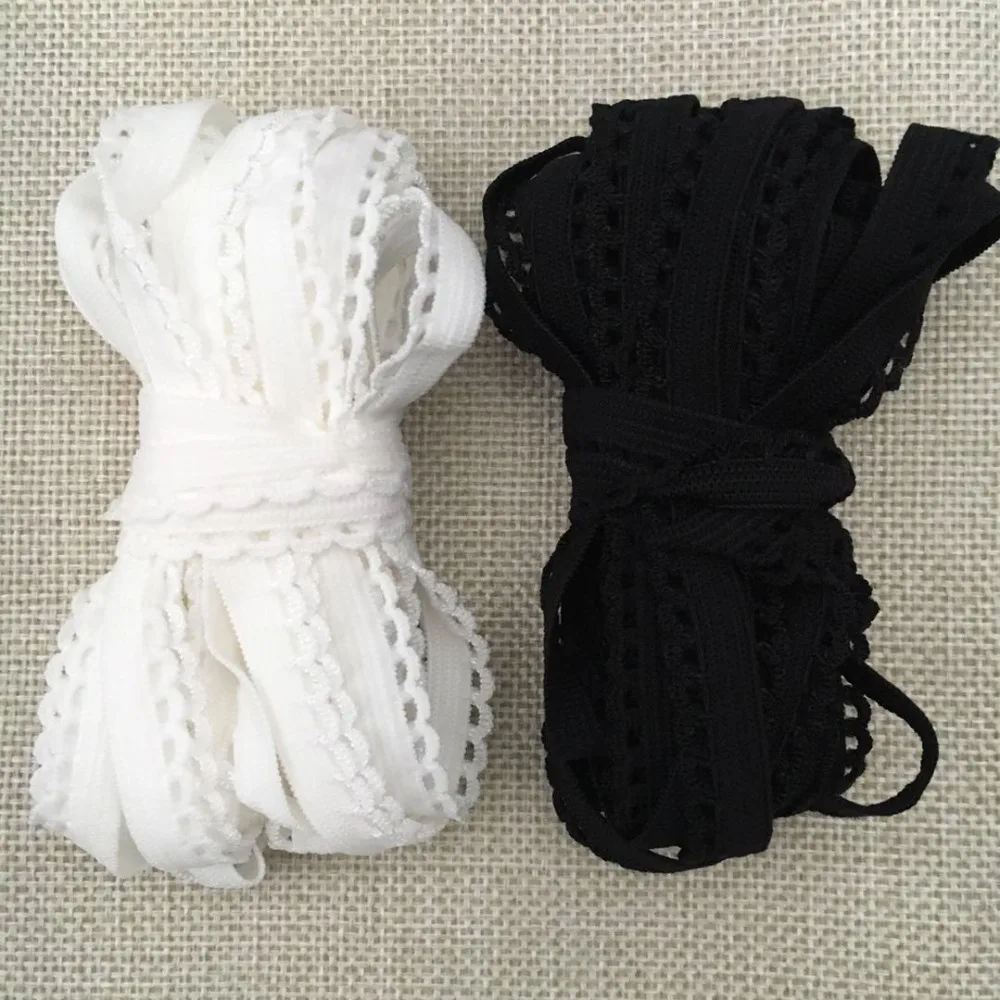 5 Meters DIY Clothing Accessories White Lace Trim for Underwer Elastic Stretchy Lace Ribbon 10mm Width
5 Meters DIY Clothing Accessories White Lace Trim for Underwer Elastic Stretchy Lace Ribbon 10mm Width