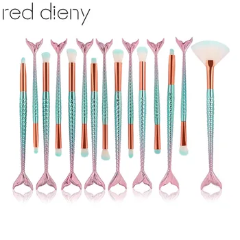 Professional 15PCS Mermaid Makeup Brushes Set Foundation Blending Powder Eyeshadow Eyebrow Contour Blush Cosmetic Brushes Tool
Professional 15PCS Mermaid Makeup Brushes Set Foundation Blending Powder Eyeshadow Eyebrow Contour Blush Cosmetic Brushes Tool