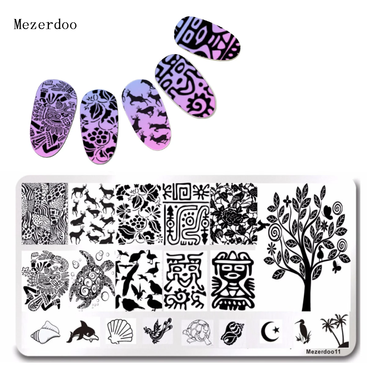 1Pc Deer Pattern Rectangle Nail Art Stamp Template Tortoise Egyptian Style 12*6cm Stamping Image Plate Mezerdoo11
1Pc Deer Pattern Rectangle Nail Art Stamp Template Tortoise Egyptian Style 12*6cm Stamping Image Plate Mezerdoo11