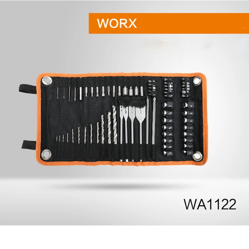 Free shipping Worx power tool accessories WA1122 63pcs accessories with tool bag
Free shipping Worx power tool accessories WA1122 63pcs accessories with tool bag