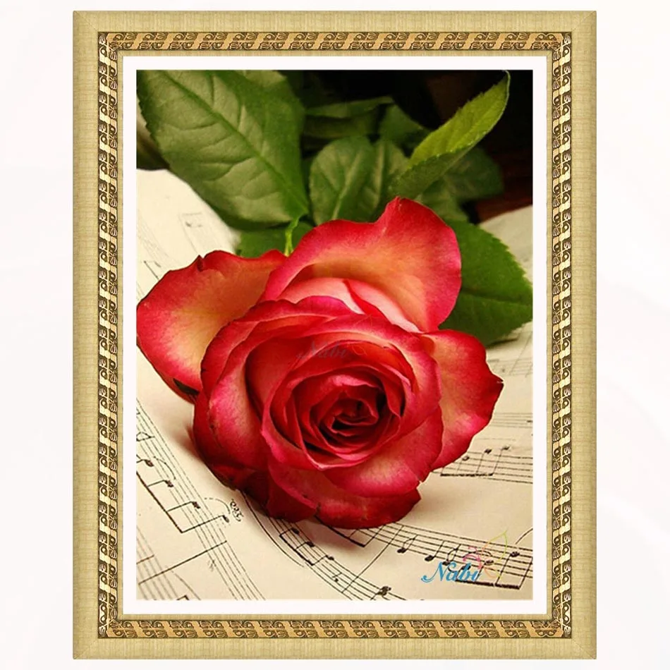 Flower rose Round diamond mosaic painting diamond embroidery cross stitch - 5d diy full rhinestones icons set 5820R
Flower rose Round diamond mosaic painting diamond embroidery cross stitch - 5d diy full rhinestones icons set 5820R