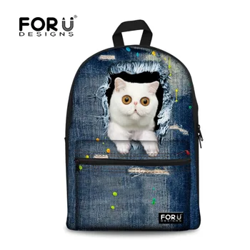 Fashion Children 3D Animal School Bags Kids Canvas Schoolbag for Boys Girls Cute Denim Cat Print Student Bookbag Mochila
Fashion Children 3D Animal School Bags Kids Canvas Schoolbag for Boys Girls Cute Denim Cat Print Student Bookbag Mochila