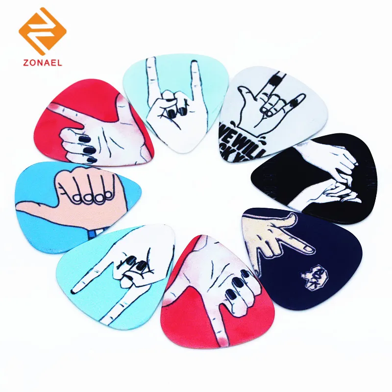 Zonael 10pcs 0.71mm High Quality Two Side Picks DIY Bass Guitar Accessries Acoustic Guitar Pick Mediator Parts 1s1-13
Zonael 10pcs 0.71mm High Quality Two Side Picks DIY Bass Guitar Accessries Acoustic Guitar Pick Mediator Parts 1s1-13