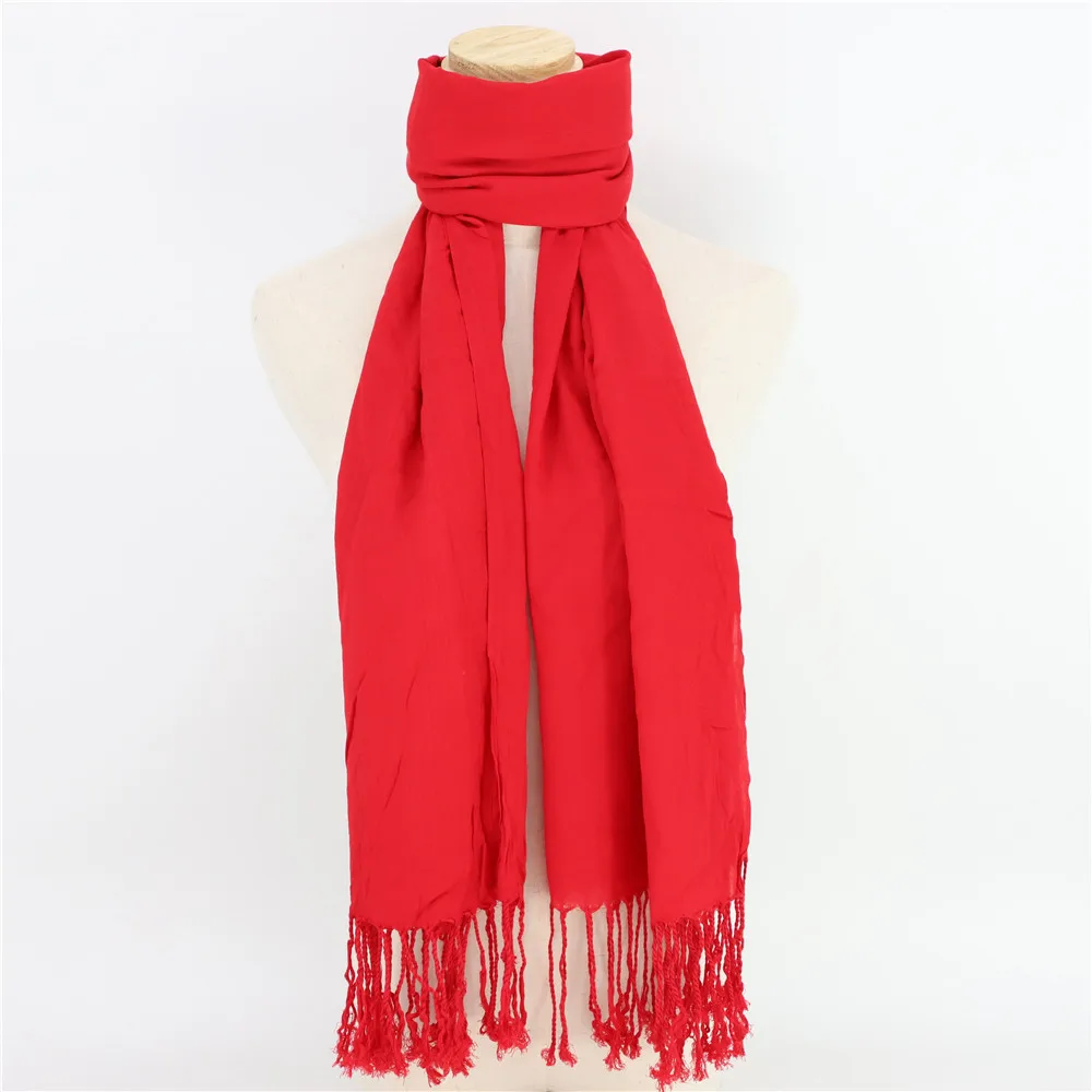 Jinjin.QC Women's Unisex Scarf Solid Colors Viscose Material Excellent High Quality Women Fashion Stylish Scarves Woman Bufandas
Jinjin.QC Women's Unisex Scarf Solid Colors Viscose Material Excellent High Quality Women Fashion Stylish Scarves Woman Bufandas